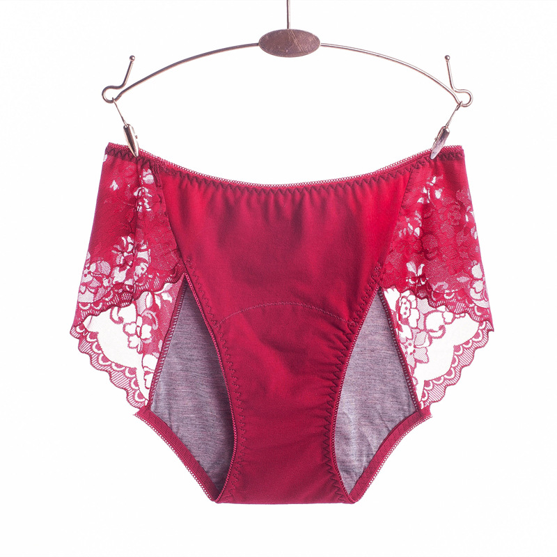 Period Panty Absorbent - 3XL Kích Thước Lớn Ren Hấp
