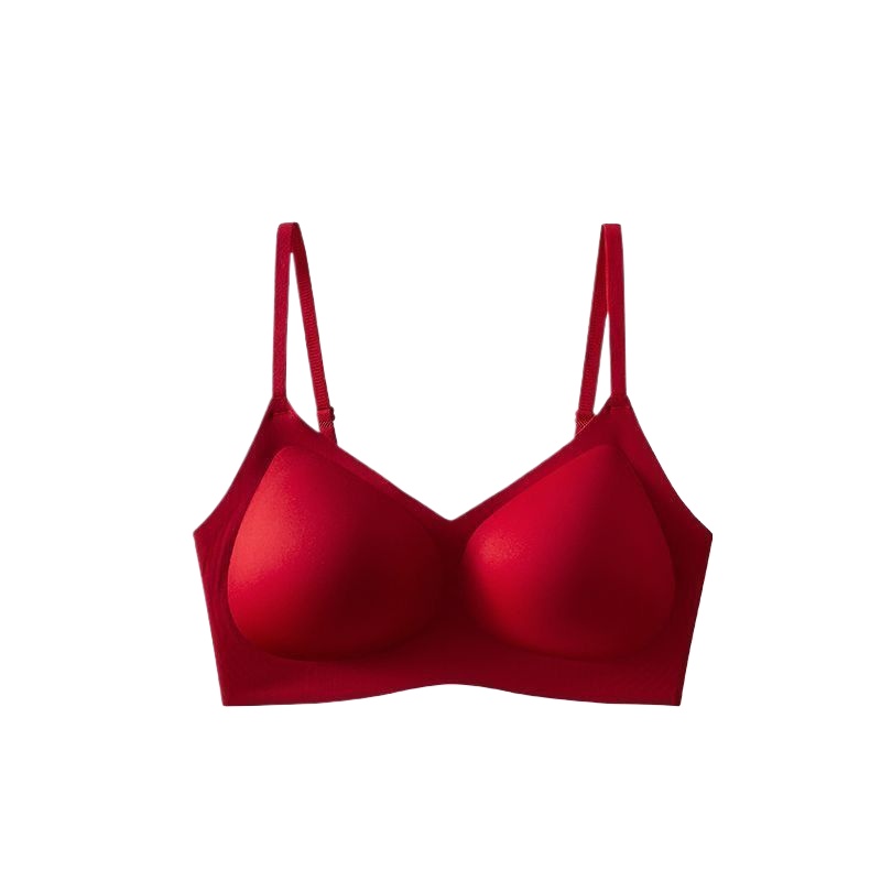 Bralette Wireless Soft - Ladies Seamless Wireless Push Up Bra