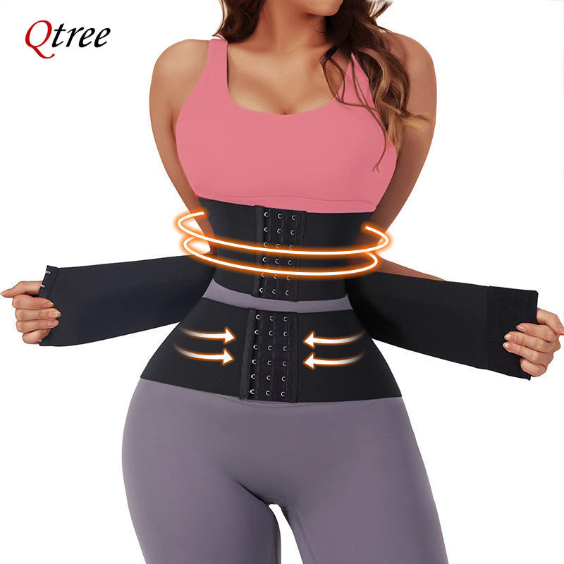 Qtree Upgraded Waist Trainer S - đánh giá và giá Shapewear Bodysuit Firm