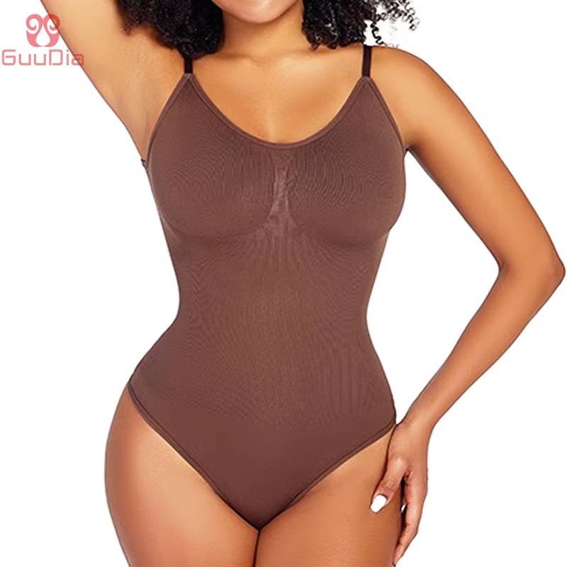 GUUDIA Spandex Bodysuit Thong  - đánh giá và giá Shapewear Bodysuit Firm