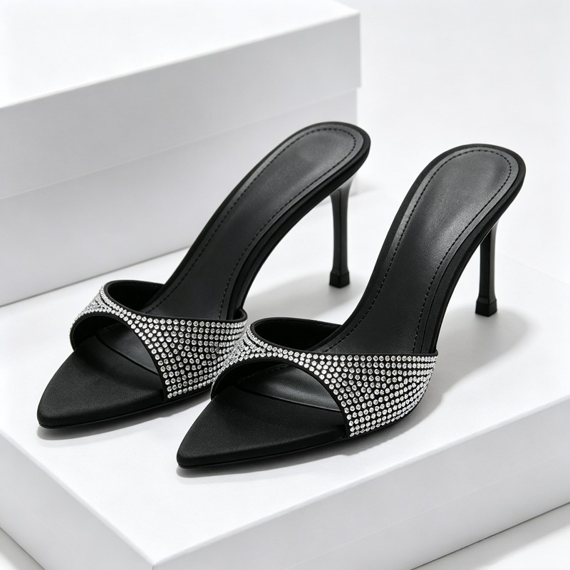 Rhinestone Designer Heels Slip - đánh giá và giá Slip Dress Satin