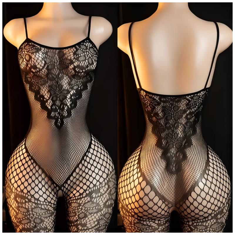 Sexy Lingerie Set for Women Er - đánh giá và giá Bodystocking Fishnet