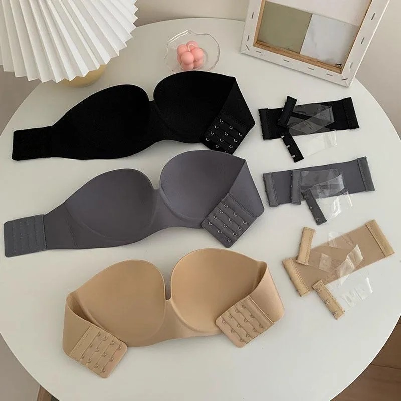 Women's Sexy Strapless Push-Up - đánh giá và giá Strapless Bra Backless
