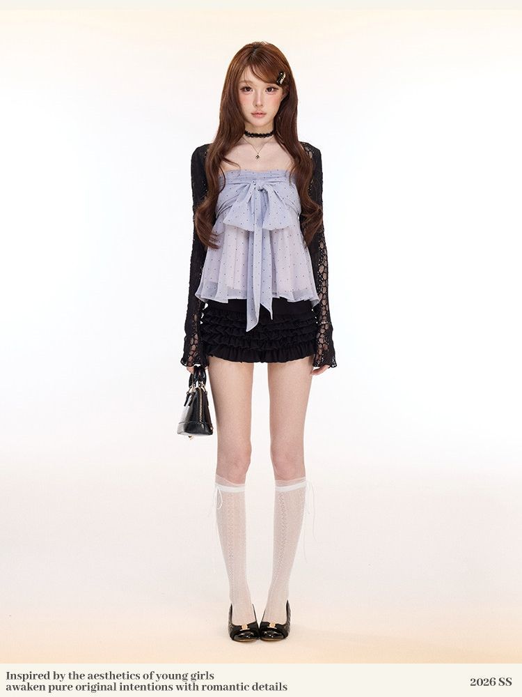 French Coquette Sweet 3 Piece  - đánh giá và giá Cami Top Lace