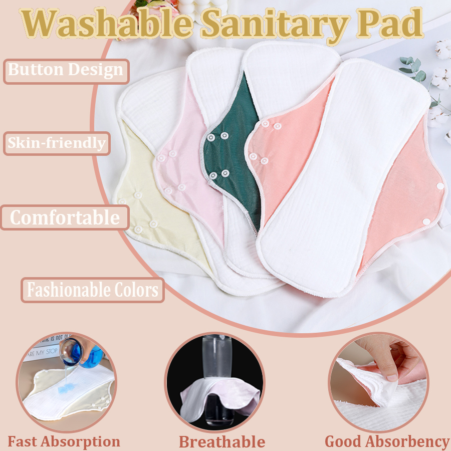 1pc Washable Sanitary Pads for - đánh giá và giá Period Panty Absorbent